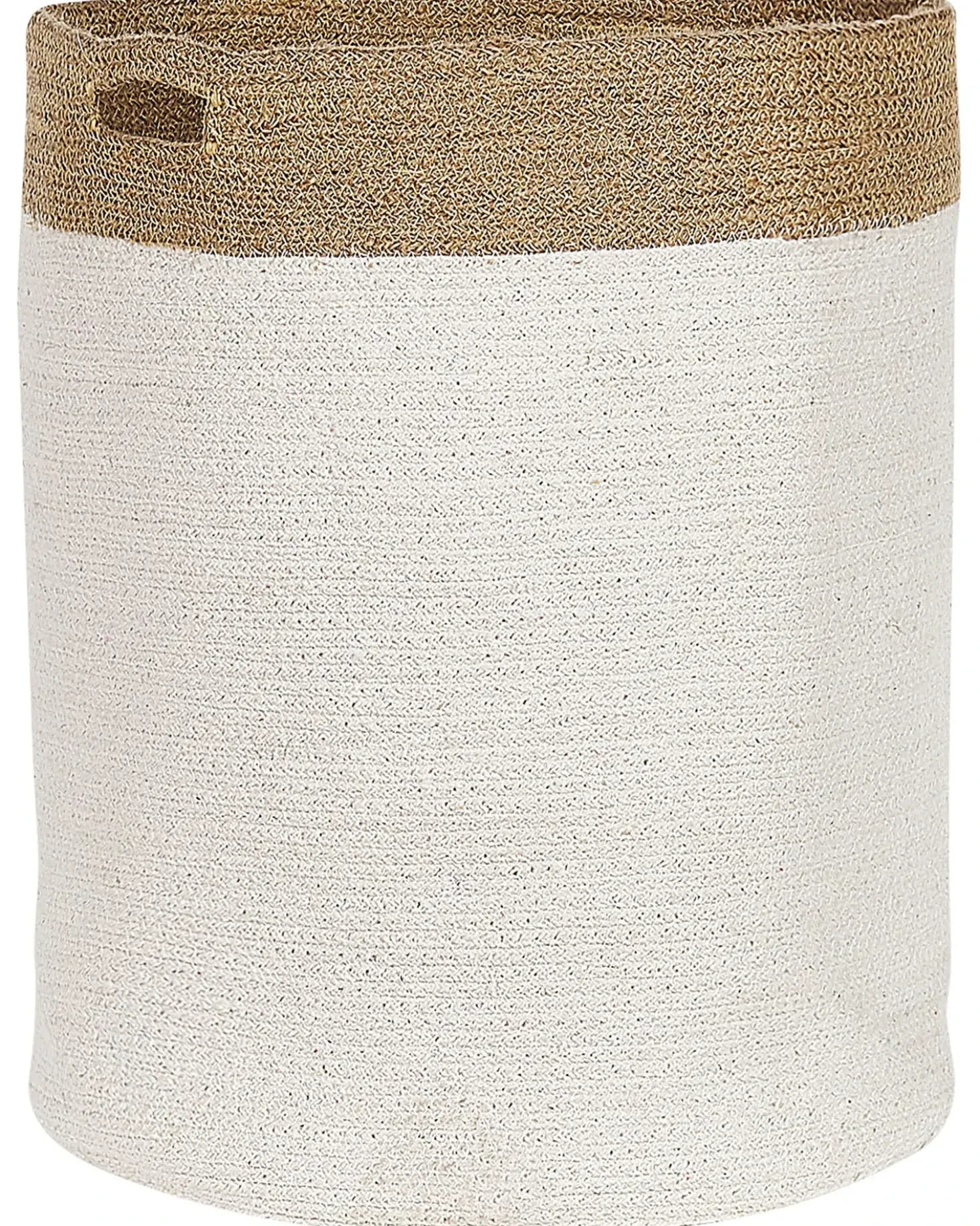Set di 2 cestini KARDH Cotone Bianco