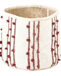 Set di 2 cestini KHEL Cotone Beige