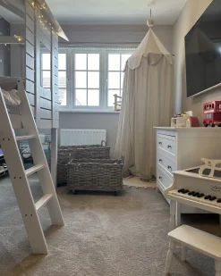 Set di 2 cestini KITIM con ruote Rattan Naturale
