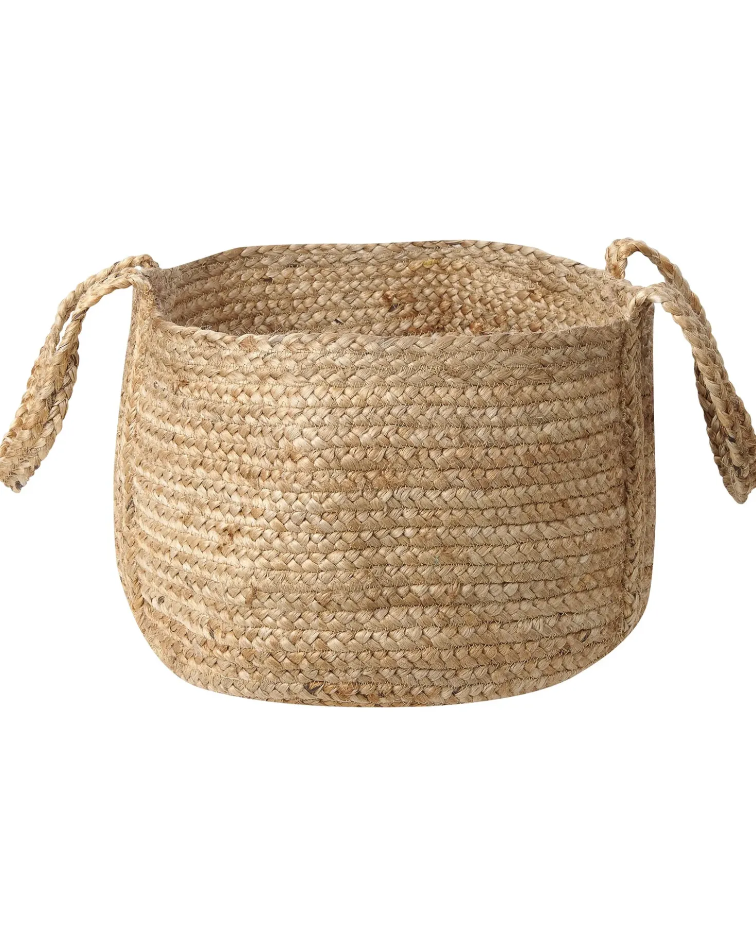 Set di 2 cestini KORNAK Iuta Naturale