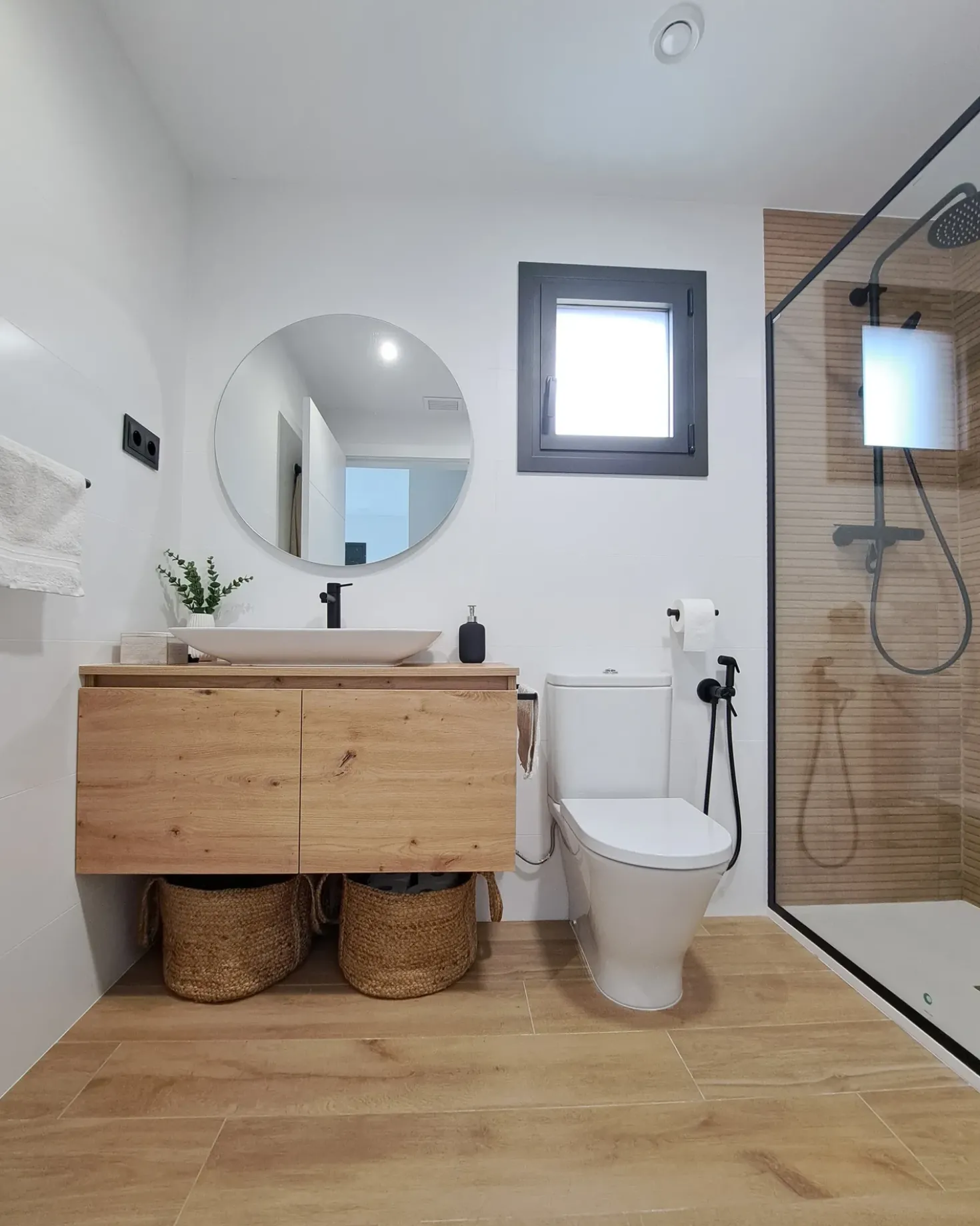 Set di 2 cestini KORNAK Iuta Naturale