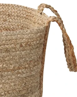 Set di 2 cestini KORNAK Iuta Naturale