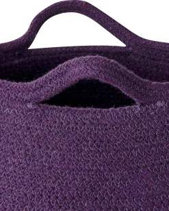 Set di 2 cestini PANJGUR Cotone Viola
