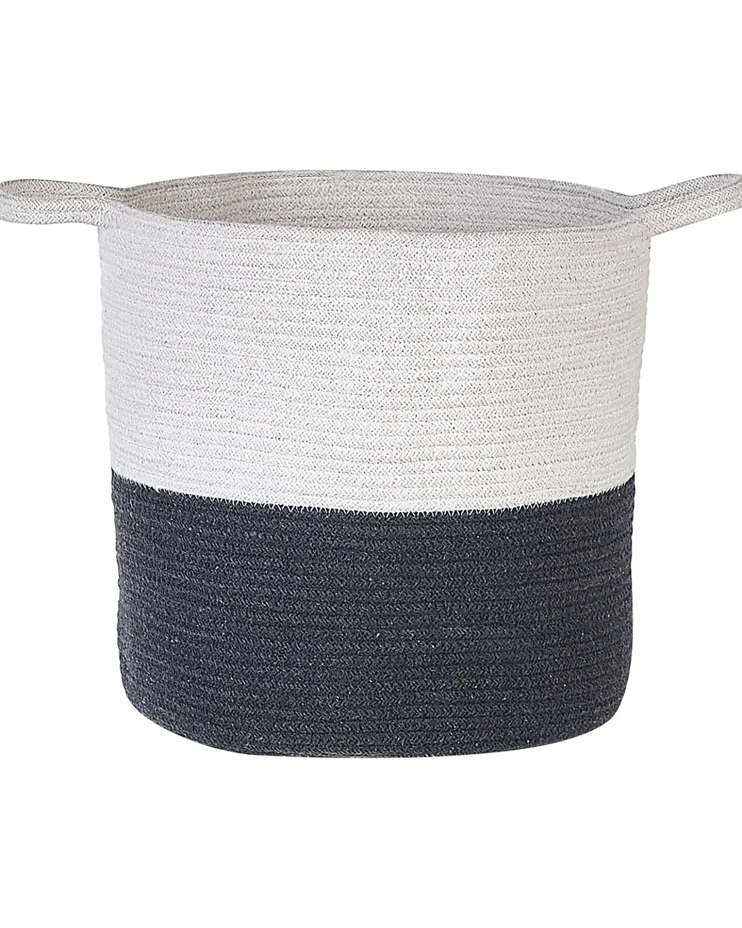 Set di 2 cestini PAZHA Cotone Nero