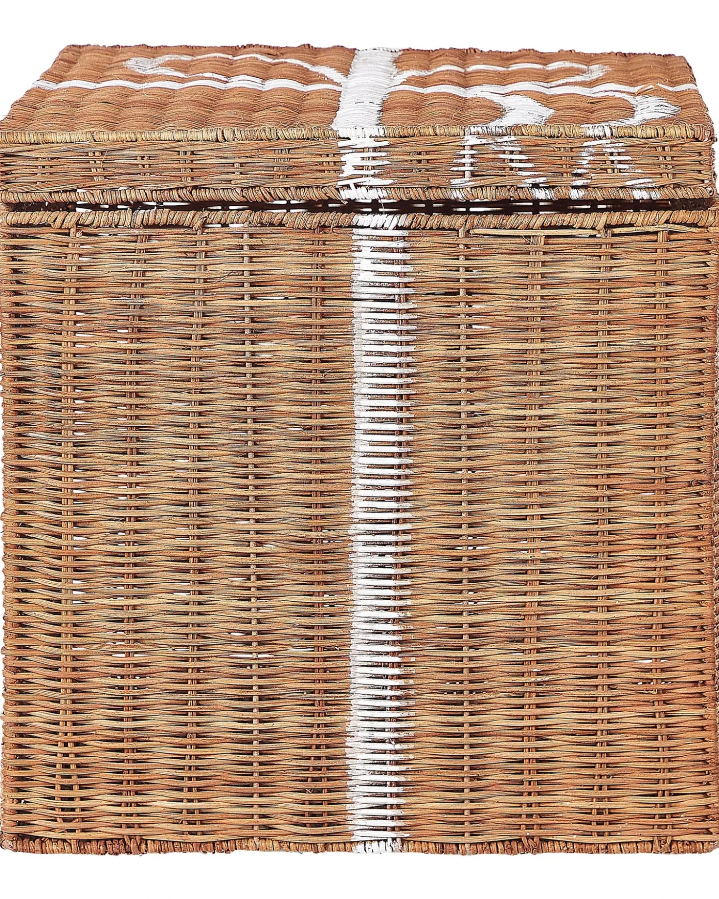 Set di 3 cestini Regali di Natale CADEAU Rattan Naturale