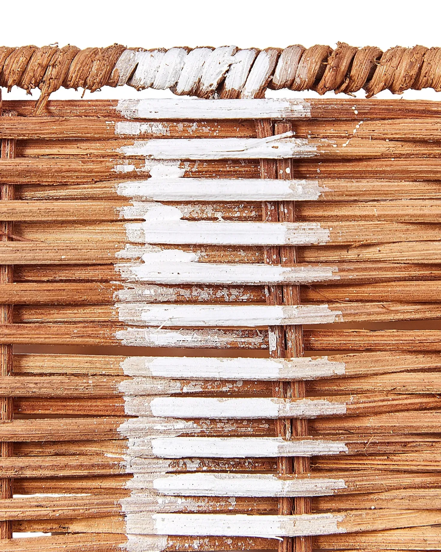 Set di 3 cestini Regali di Natale CADEAU Rattan Naturale