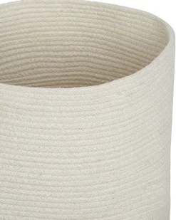 Set di 2 cestini SILOPI Cotone Bianco sporco