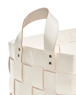 Set di 2 cestini SIPPAR Pelle sintetica Beige