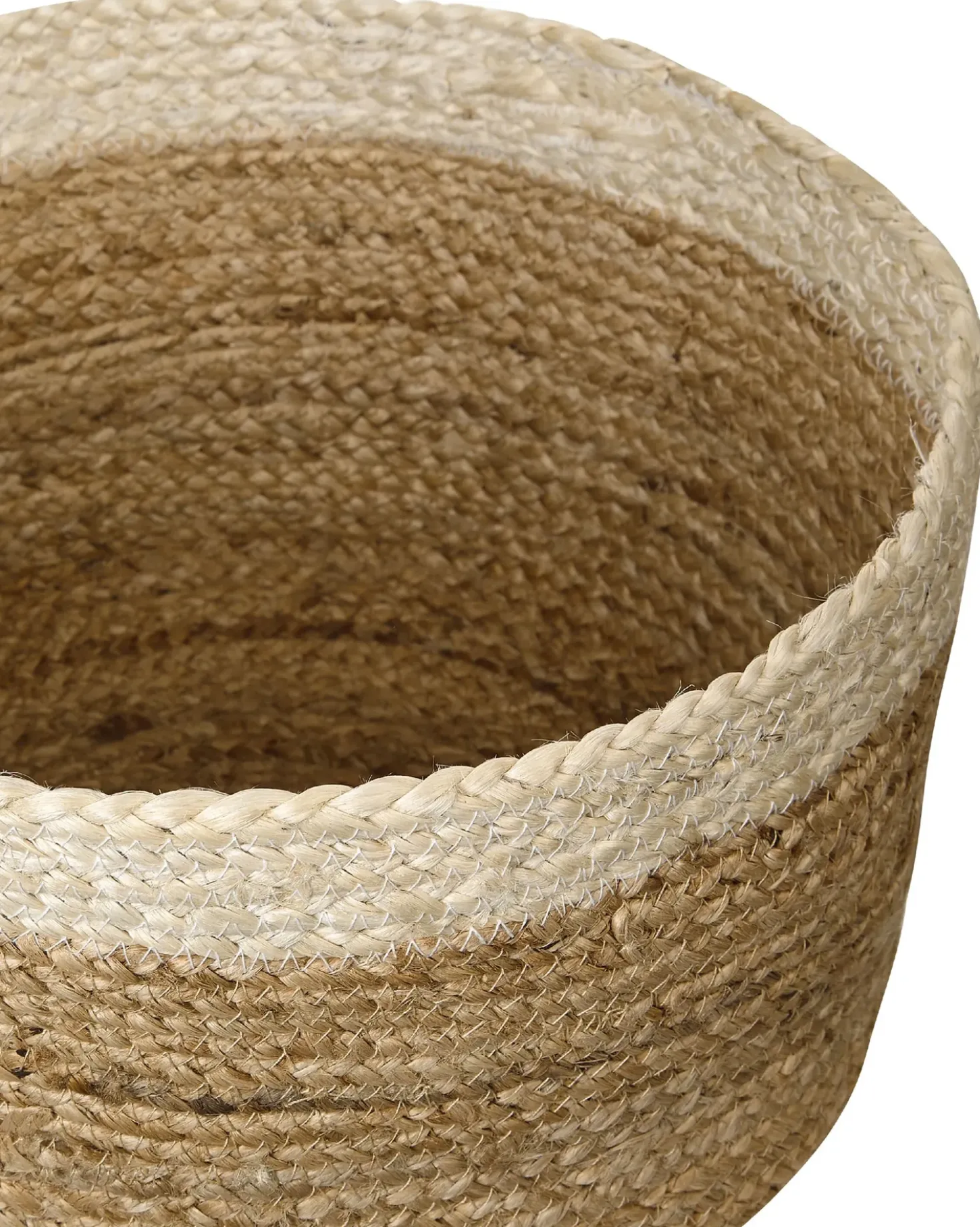 Set di 3 cestini TAJORI Iuta Naturale