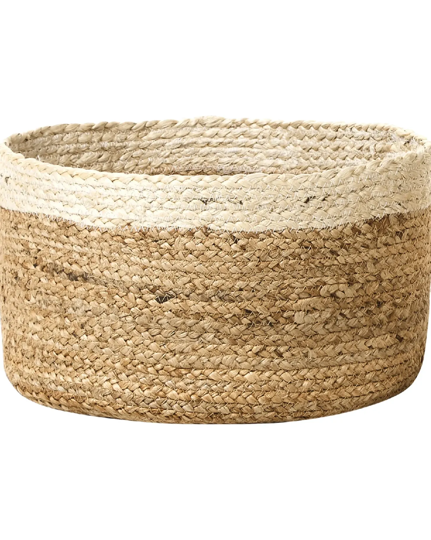 Set di 3 cestini TAJORI Iuta Naturale