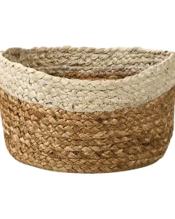 Set di 3 cestini TAJORI Iuta Naturale