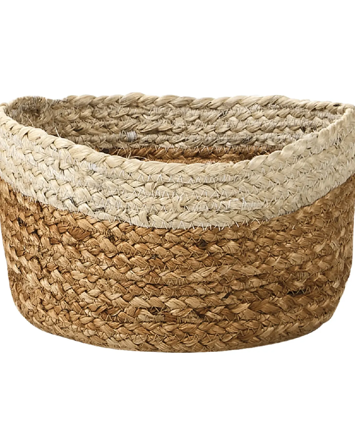 Set di 3 cestini TAJORI Iuta Naturale
