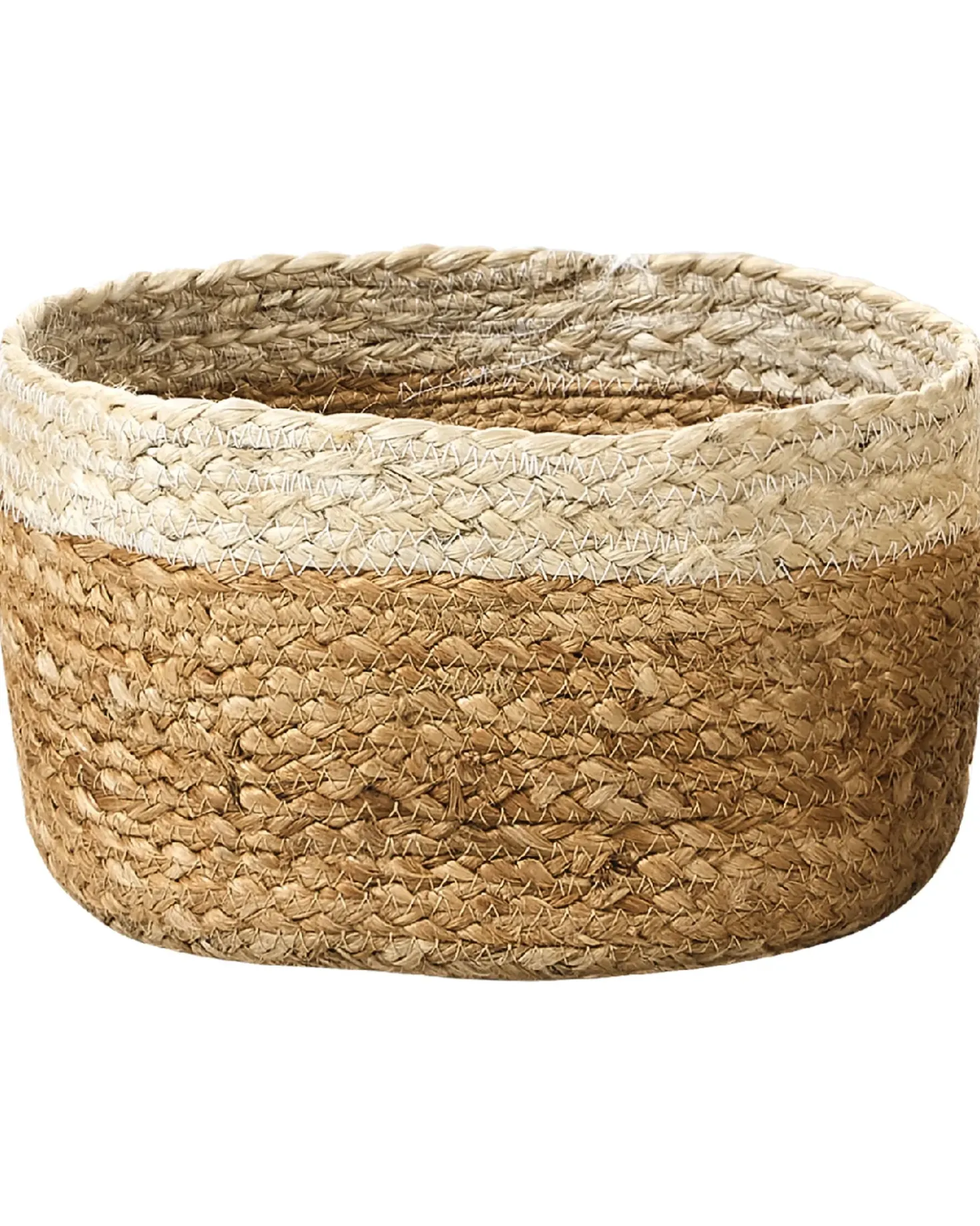 Set di 3 cestini TAJORI Iuta Naturale