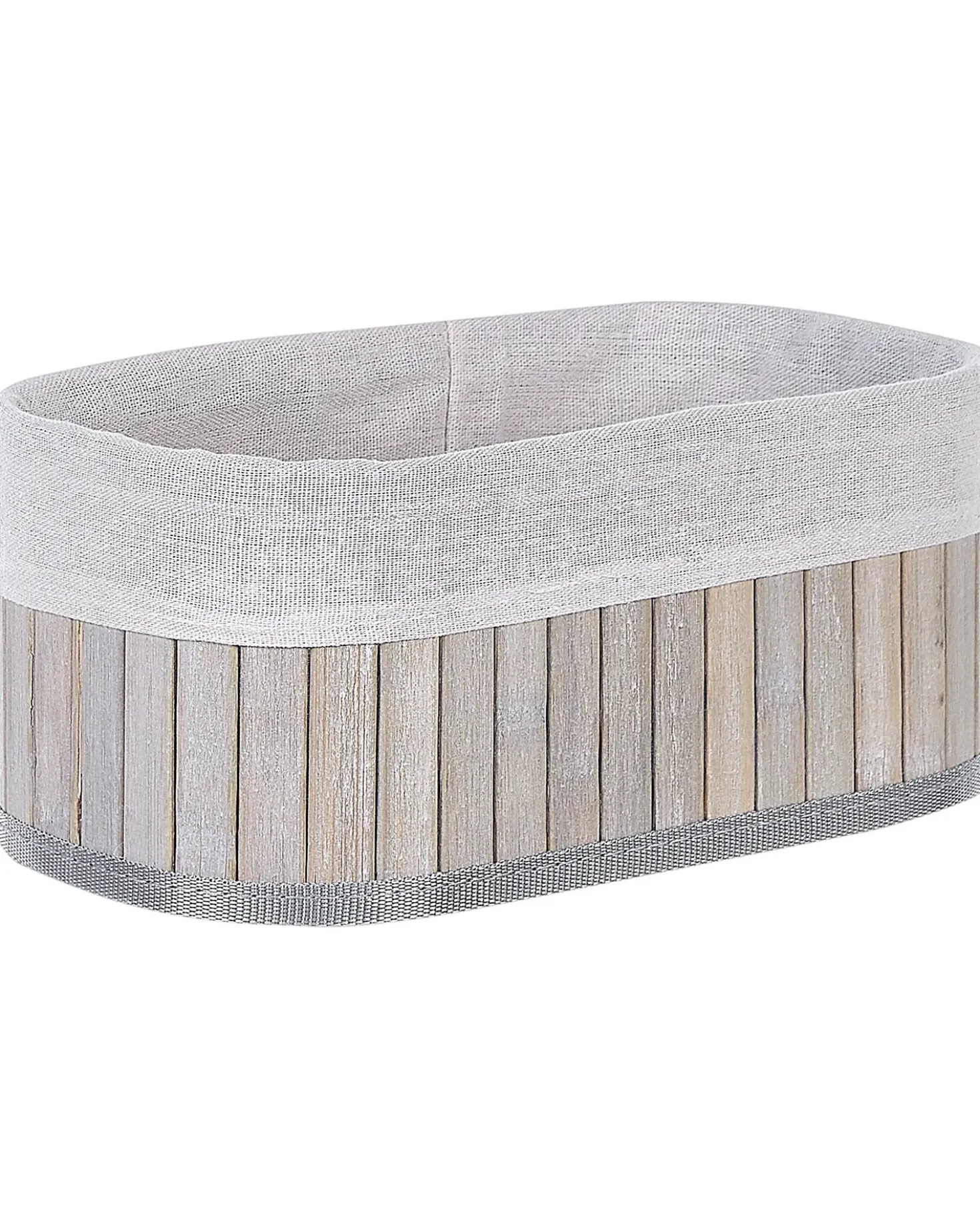 Set di 5 cestini TALPE Bambù Grigio
