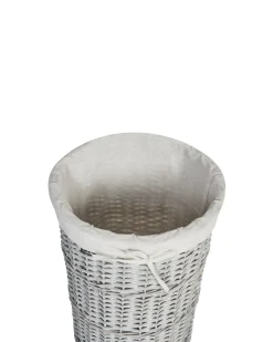 Set di 5 cestini VAKARI Legno di salice Bianco 55/89 L