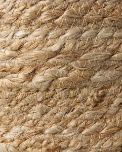 Set di 3 cestini WADH Iuta Naturale
