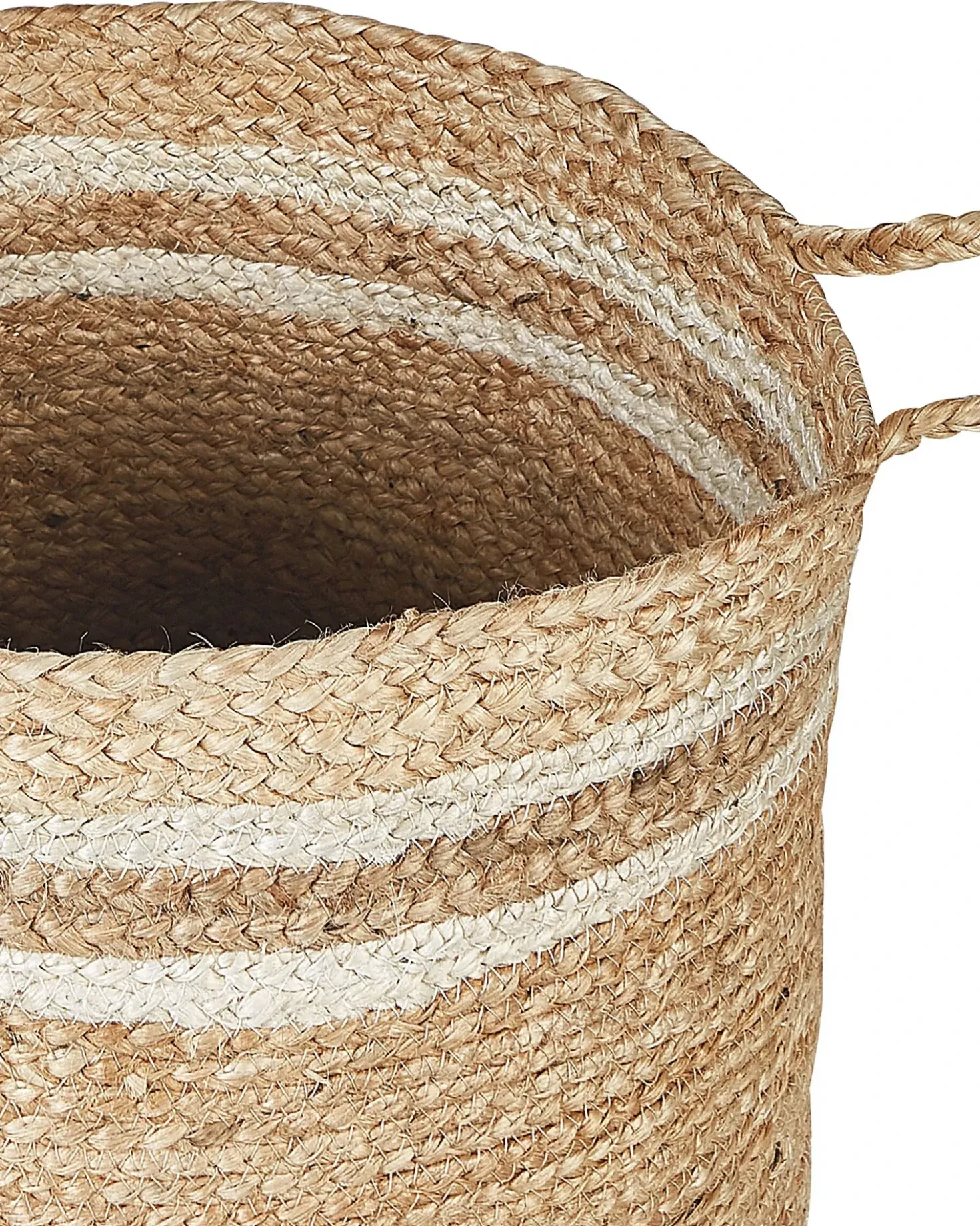 Set di 3 cestini ZHOB Iuta Naturale
