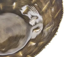 Set di 3 ciotole decorative PINANG Metallo Ottone