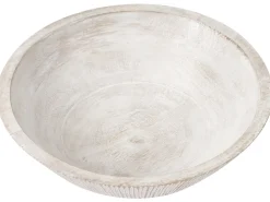 Set di 2 ciotole decorative SIWA Legno di mango Marrone chiaro