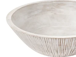 Set di 2 ciotole decorative SIWA Legno di mango Marrone chiaro