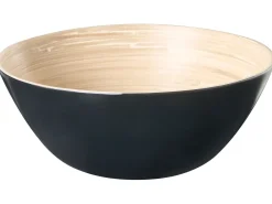 Set di 3 ciotole decorative BONHEUR Bambù Nero