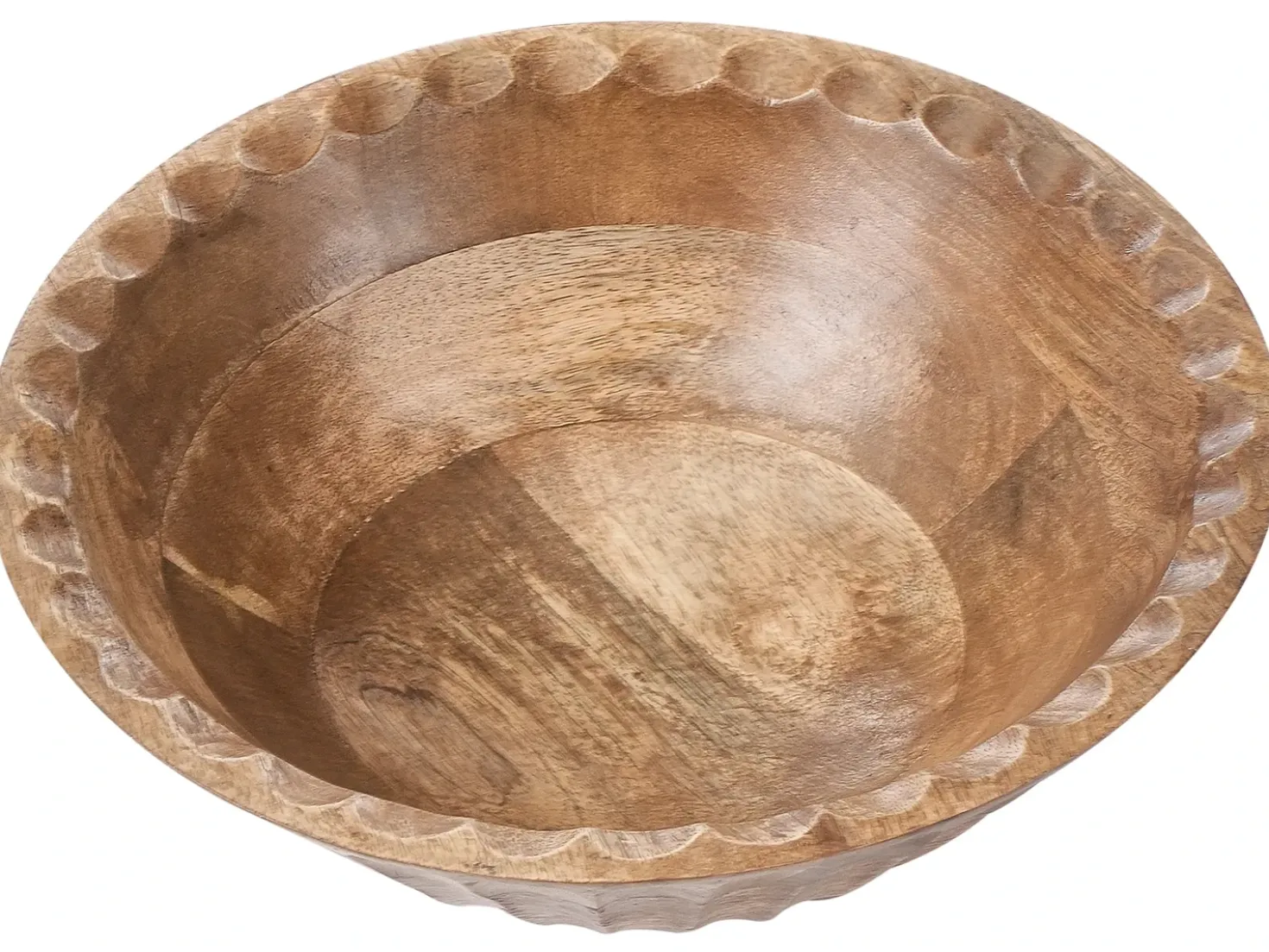 Set di 2 ciotole decorative SOHAG Legno di mango Marrone