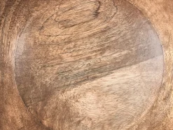 Set di 2 ciotole decorative SOHAG Legno di mango Marrone