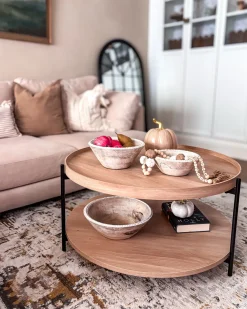 Set di 3 ciotole decorative TANTA Legno di mango Marrone chiaro