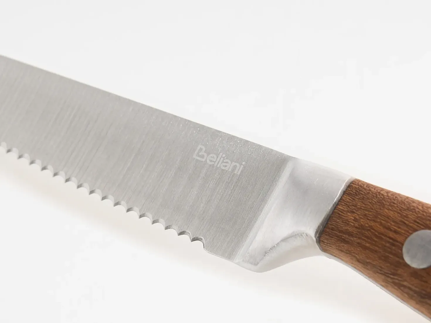 Set di 6 coltelli da bistecca NAGANO Marrone