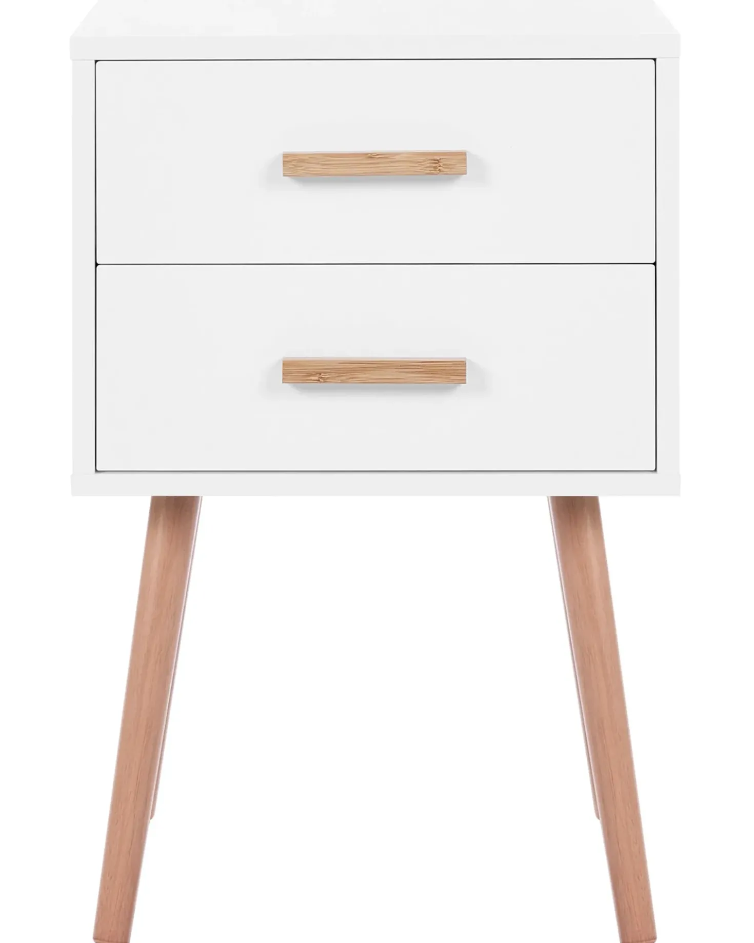 Set di 2 comodini ALABAMA Bianco