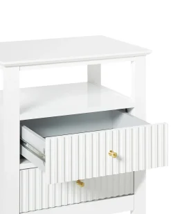 Set di 2 comodini ASSISI Bianco