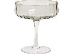 Set di 4 coppe da champagne QUARTZ 170 ml Grigio