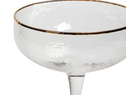 Set di 4 coppe da champagne TOPAZ 450 ml Trasparente