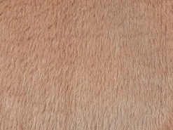 Set di 2 cuscini ACHILLEA Finta pelliccia 54 x 54 cm Beige Tinta unita