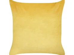 Set di 2 cuscini ACONITUM Velluto 45 x 45 cm Giallo Trama animale
