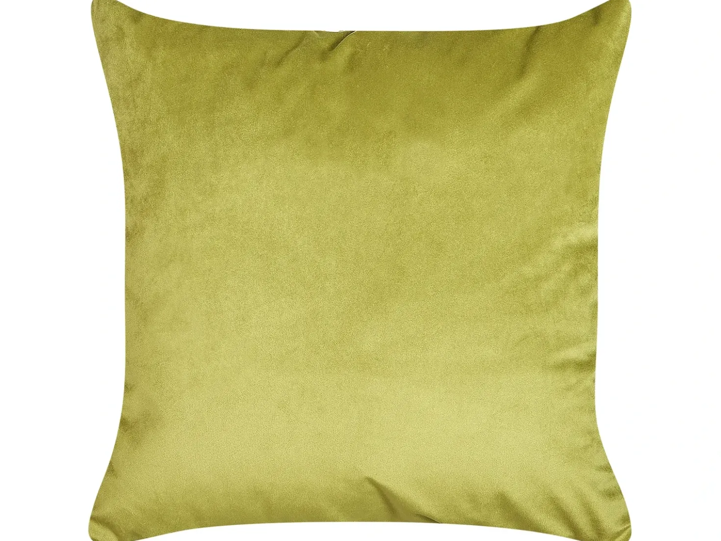 Set di 2 cuscini AEONIUM Velluto 45 x 45 cm Verde oliva Trama astratta
