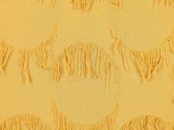Set di 2 cuscini AGASTACHE 45 x 45 cm Giallo Trama geometrica