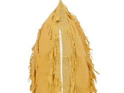 Set di 2 cuscini AGASTACHE 45 x 45 cm Giallo Trama geometrica
