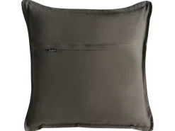 Set di 2 cuscini AGLAIA Cotone 45 x 45 cm Bianco Trama floreale