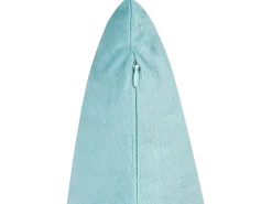 Set di 2 cuscini ALLIUM Velluto 45 x 45 cm Blu A strisce
