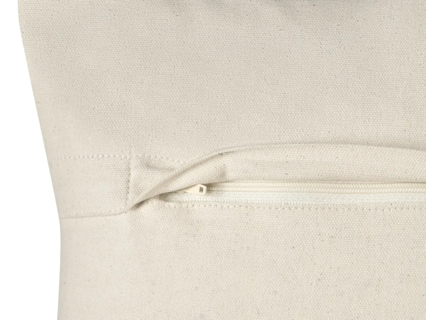 Set di 2 cuscini ALOCASIA Cotone 45 x 45 cm Beige Trama geometrica