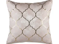 Set di 2 cuscini ALYSSUM 45 x 45 cm Rosa Trama Trellis