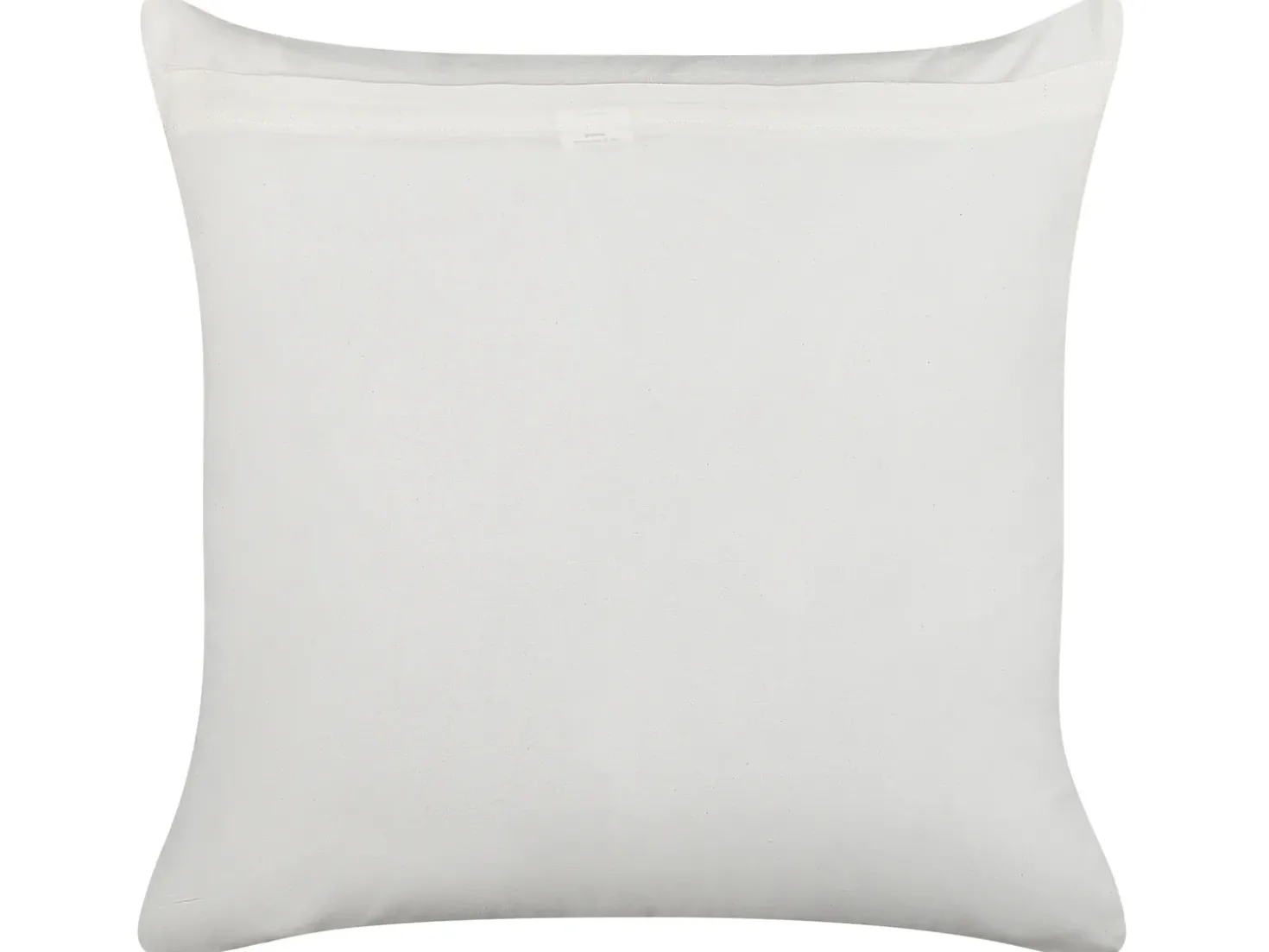 Set di 2 cuscini AMARA Cotone 45 x 45 cm Giallo Trama floreale