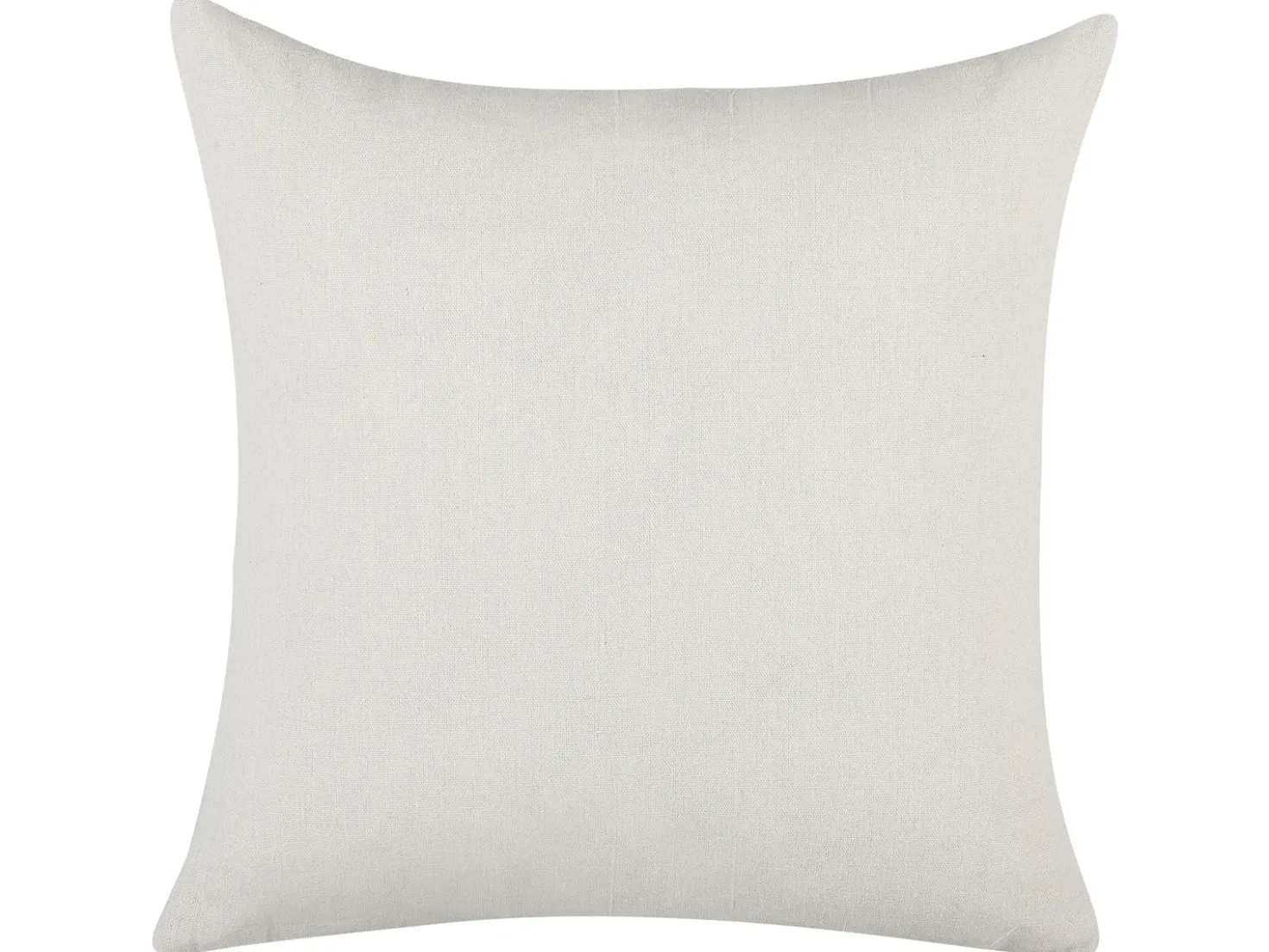Set di 2 cuscini ARBOR 45 x 45 cm Beige Trama floreale