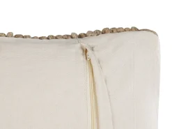 Set di 2 cuscini ASLANAPA Cotone 45 x 45 cm Beige Tinta unita