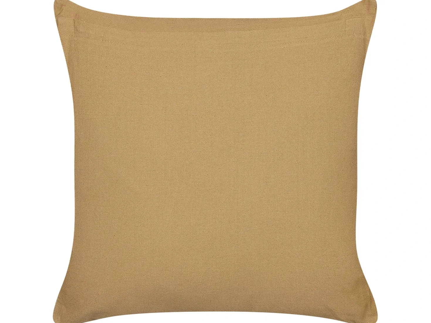 Set di 2 cuscini BANYAN Cotone 45 x 45 cm Beige sabbia Trama geometrica