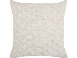 Set di 2 cuscini BASALIM 45 x 45 cm Beige Tinta unita