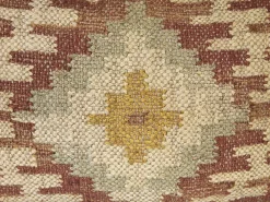 Set di 2 cuscini BEEL Iuta 30 x 50 cm Multicolore Trama orientale