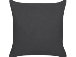 Set di 2 cuscini BENZOIN Cotone 45 x 45 cm Nero Trama geometrica