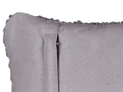 Set di 2 cuscini BESHAM Cotone 45 x 45 cm Grigio Trama geometrica